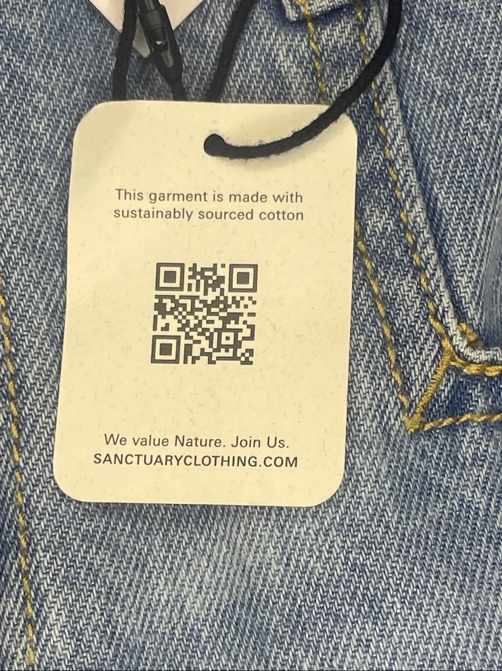 Sanctuary Highland Wide‎ Leg Denim 30 Sail Away Mid Rise Seam Detail NWT